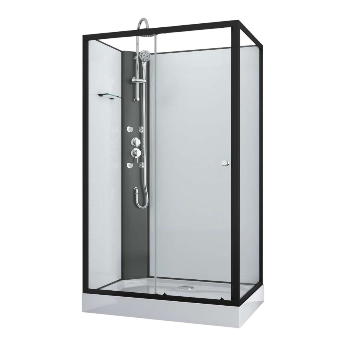 Komplettdusche VIVA 1 120x80x225 cm