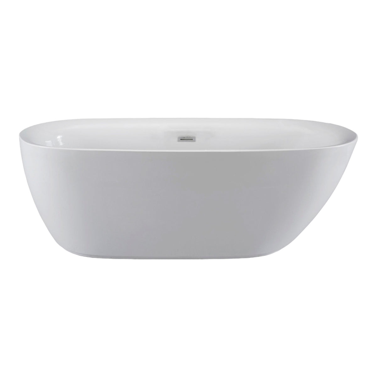 Freistehende Badewanne SYDNEY 170x75x60 cm