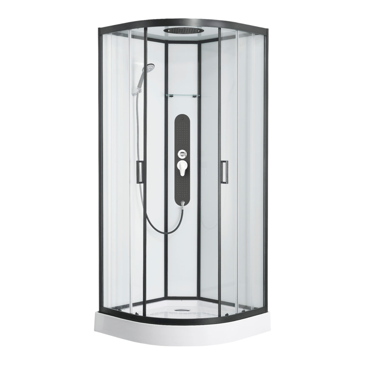 Complete Shower Unit SOHO SKY 1 with Quick Assembly 90x90x225 cm