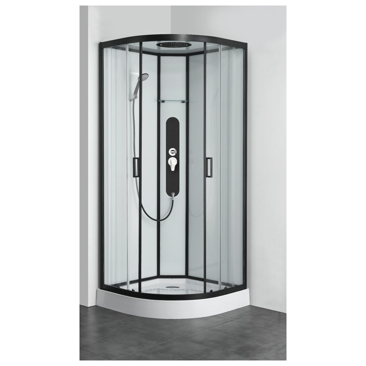 Complete Shower Unit SOHO SKY 1 with Quick Assembly 90x90x225 cm