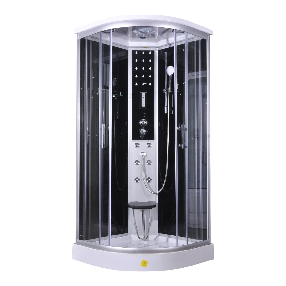 Complete Shower Cabin DREAM with Quick Assembly 90x90x215 cm