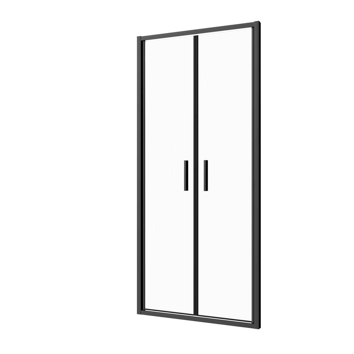 Salontür schwarz 6mm ESG Easy-Clean | 3 verschiedene Größen