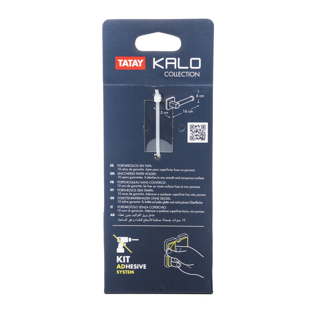 Toilet paper holder without lid KALO