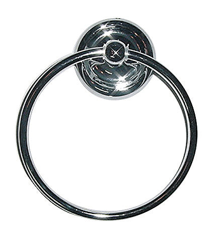 TANJA towel ring in chrome look