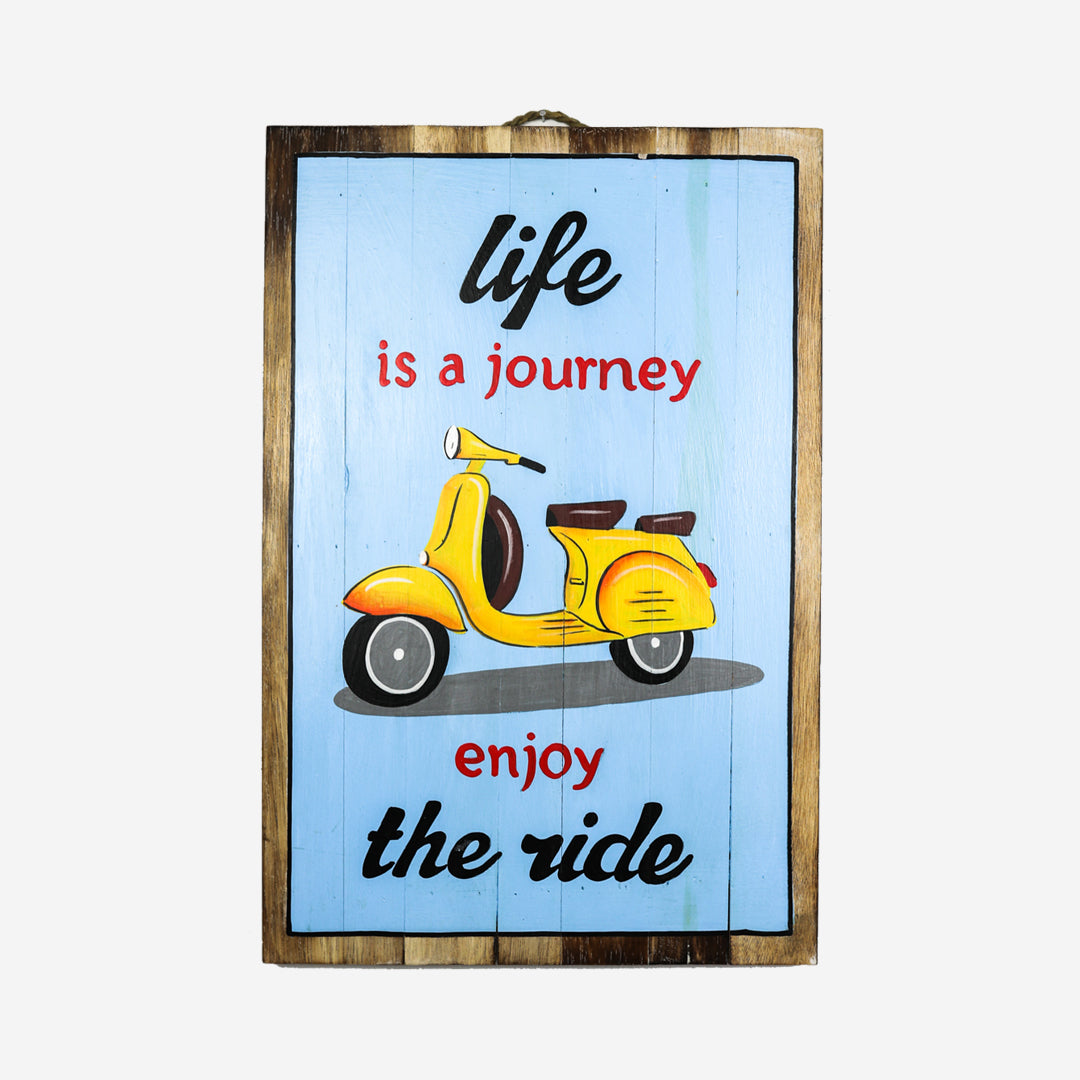 Wanddeko Life is a journey
