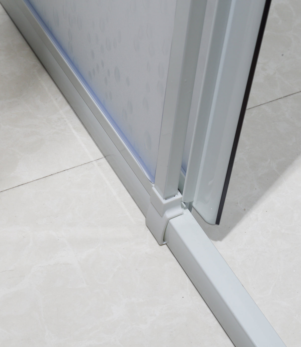 Eckdusche AC90W 73-88x73-88x185 cm