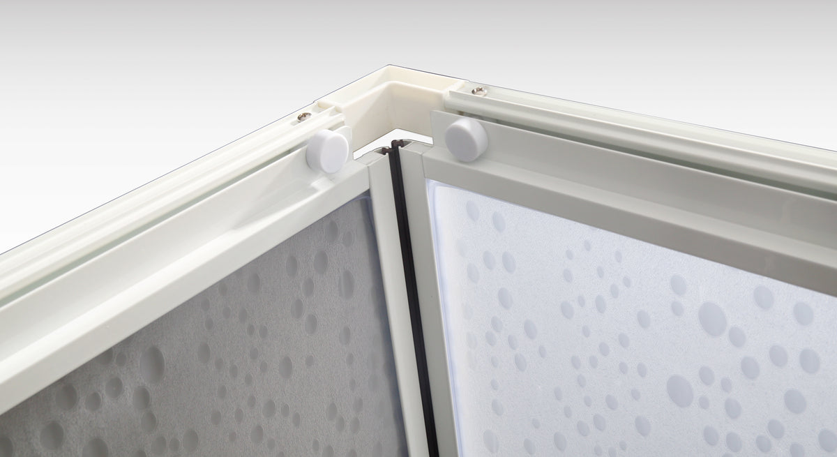 Eckdusche AC90W 73-88x73-88x185 cm