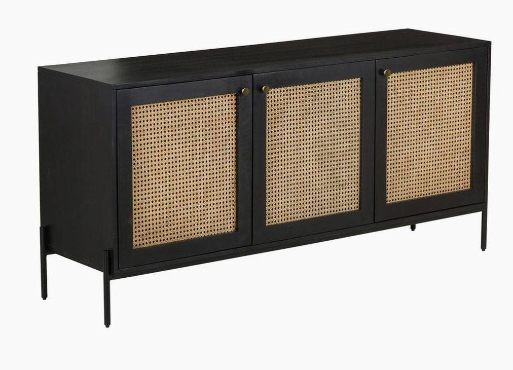 Sideboard cabinet Marianne with Viennese weave
