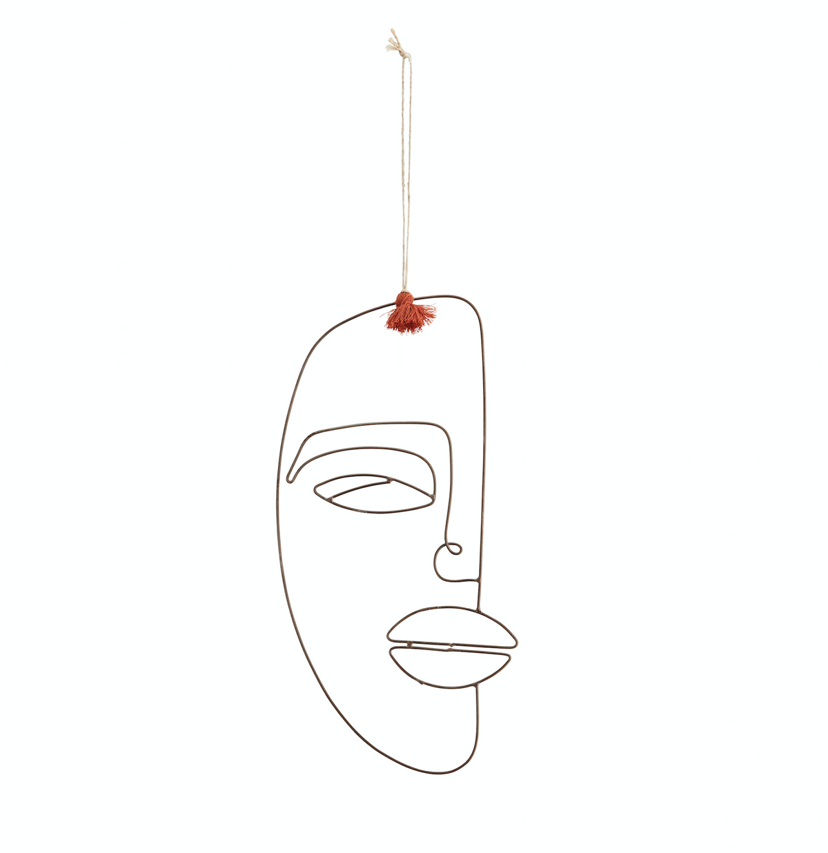 Hanging iron face KORY
