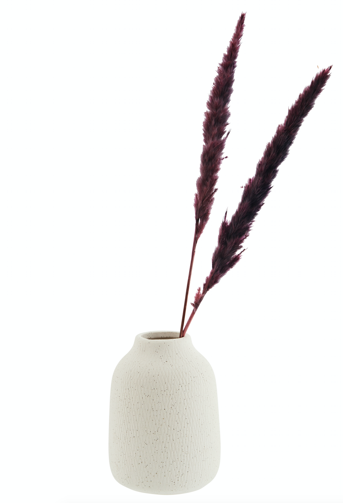 Vase matt white