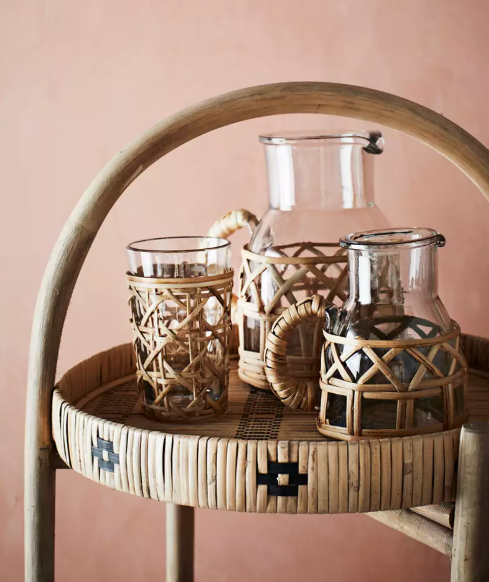 Trinkglas Weaving