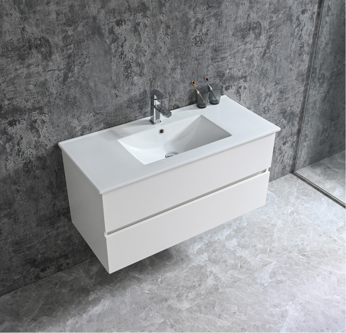 MUEBLE DE BAÑO CORBO 100 BLANCO