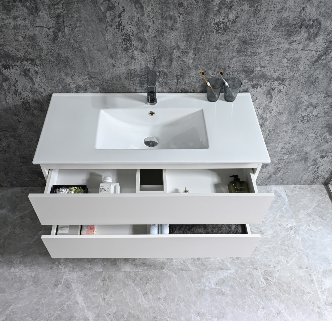 MUEBLE DE BAÑO CORBO 100 BLANCO