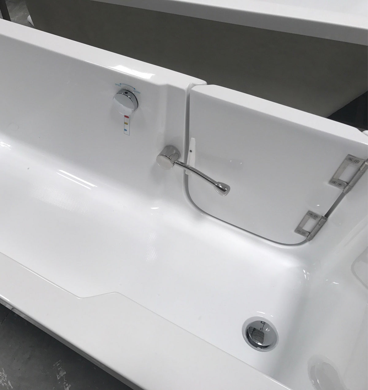 Freistehende Badewanne HAITI 170x76x61 cm