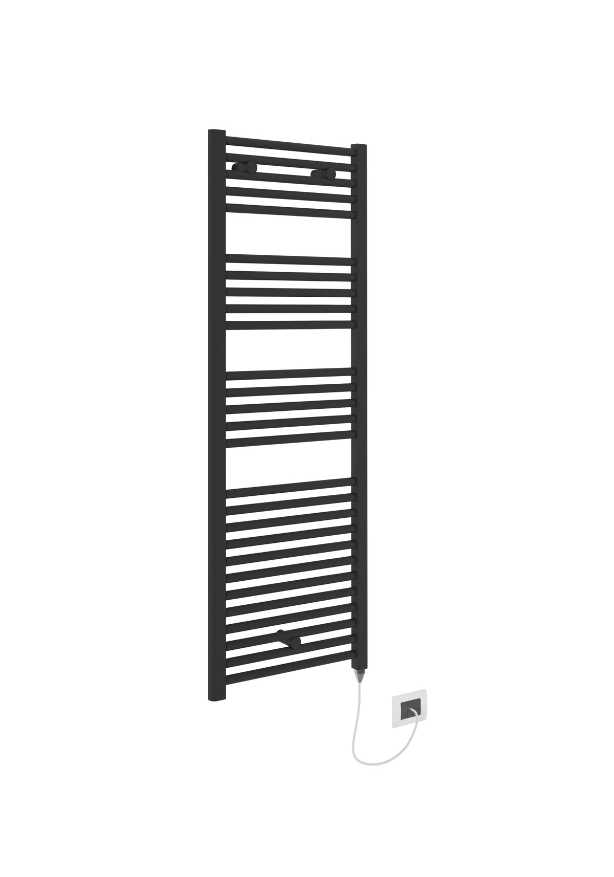 Elektrodesignheizkörper INNSBRUCK 1375x480mm, mattschwarz