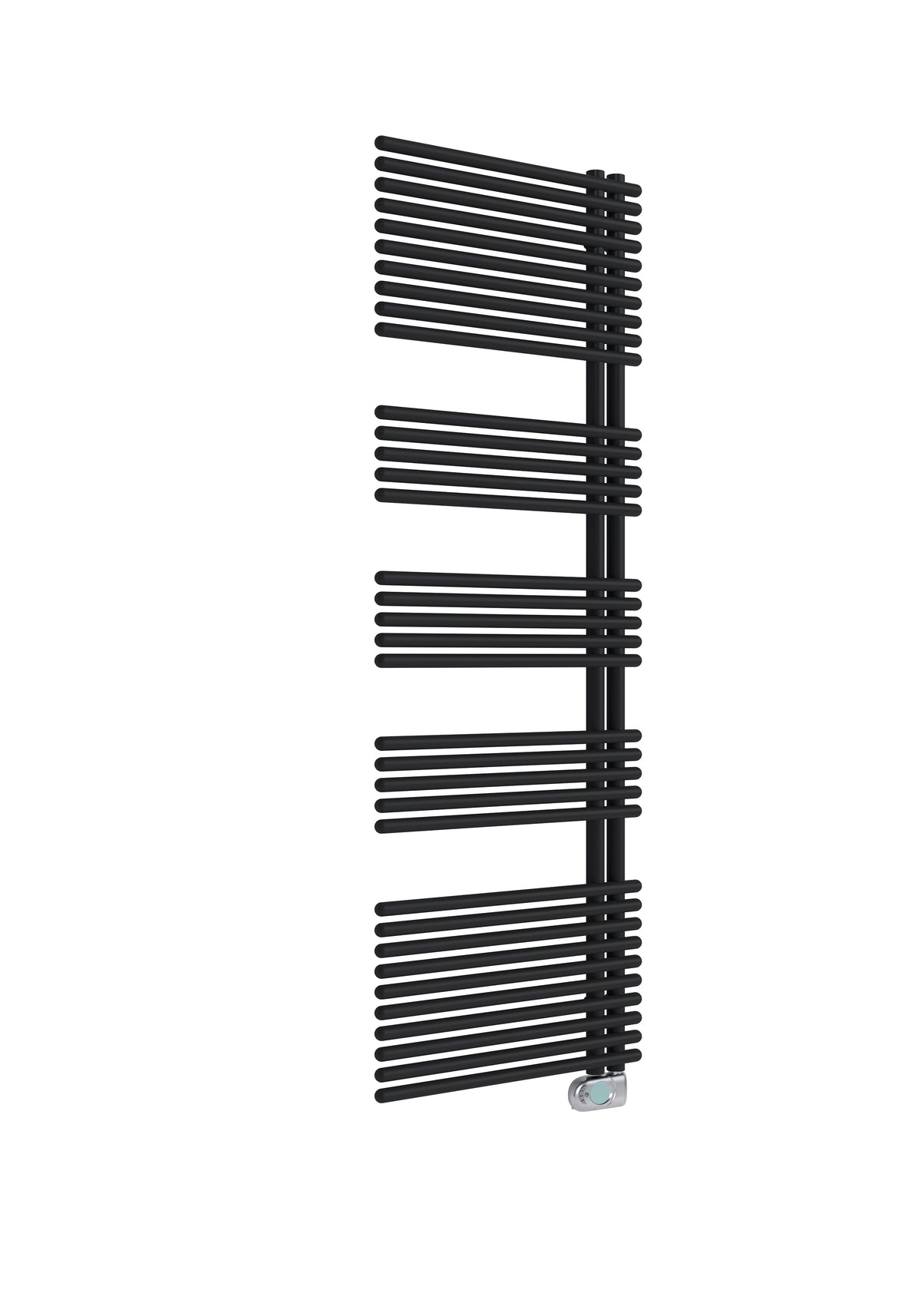 Elektrodesignheizkörper E-Wien, Mattschwarz  170,8 x 60 cm