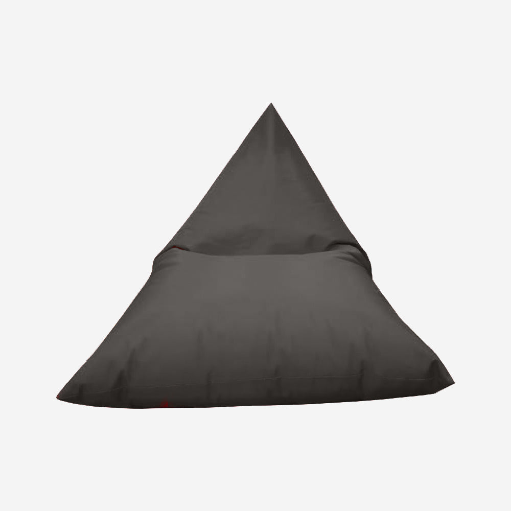 Mr. Bean Sitzsack Triangle in GRAU