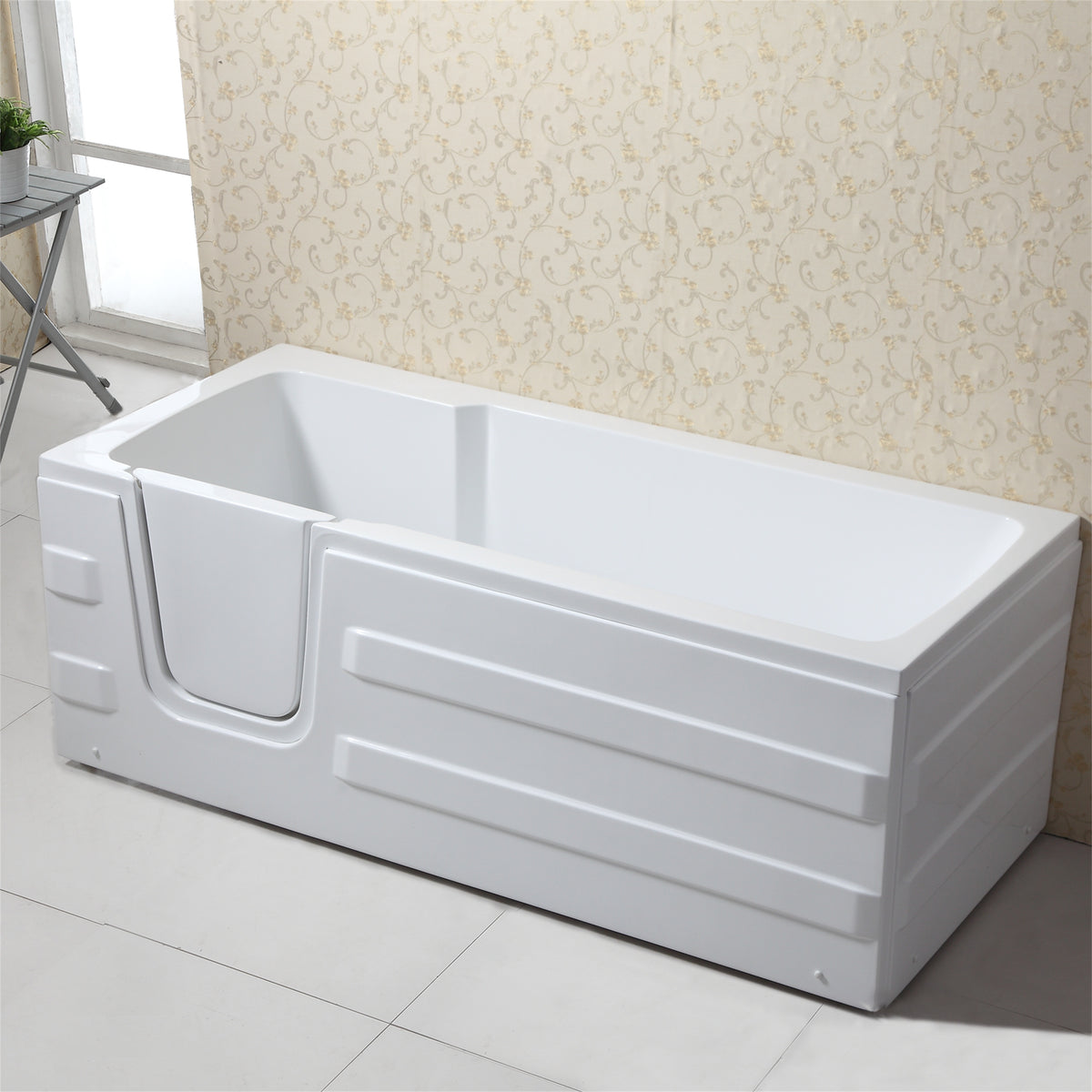 Freistehende Badewanne HAITI 170x76x61 cm