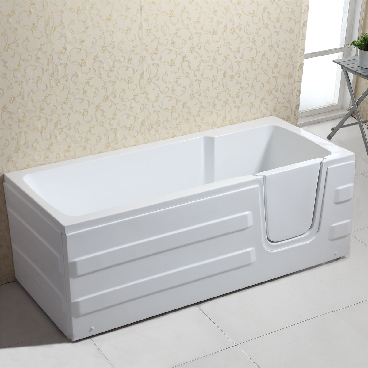Freistehende Badewanne PAROS 170x76x61 cm