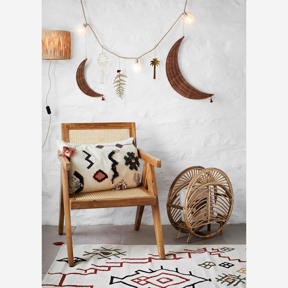 Carpet kilim cream