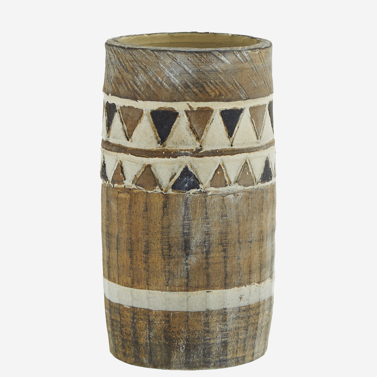 Terracotta vase