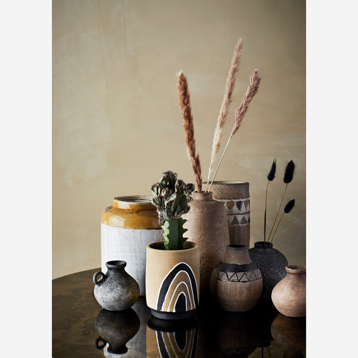 Terracotta vase