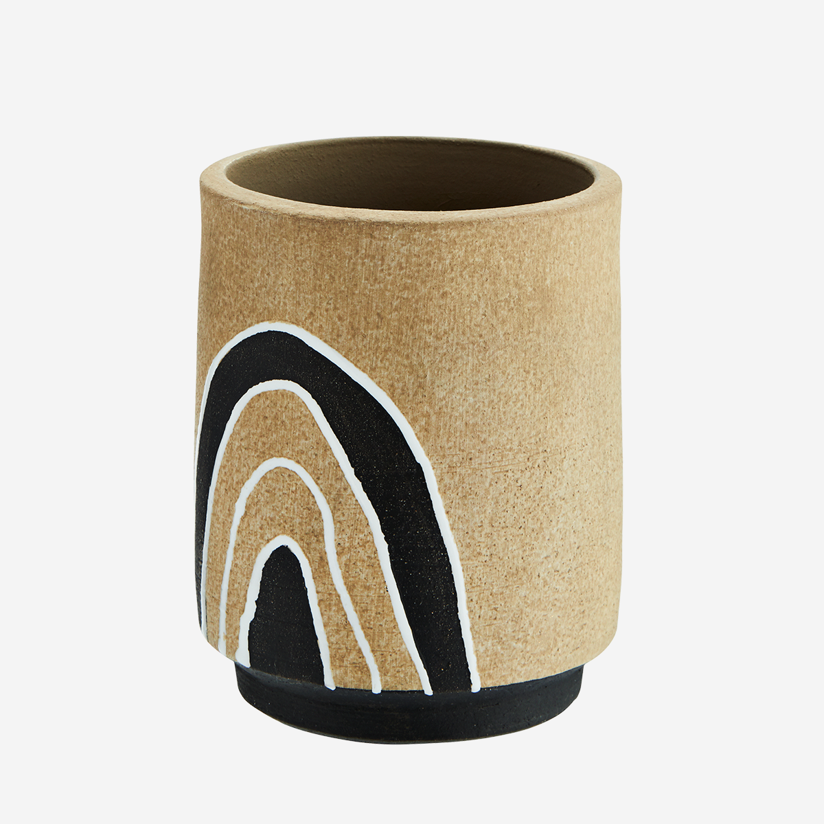 Terracotta vase Ø 10.5x13 cm