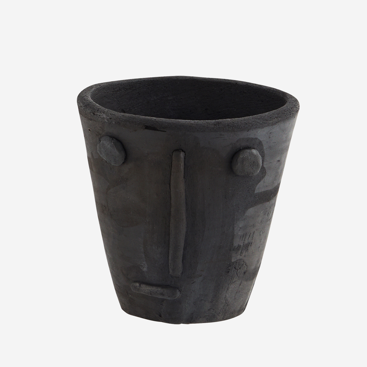 Clay flower pot handmade
