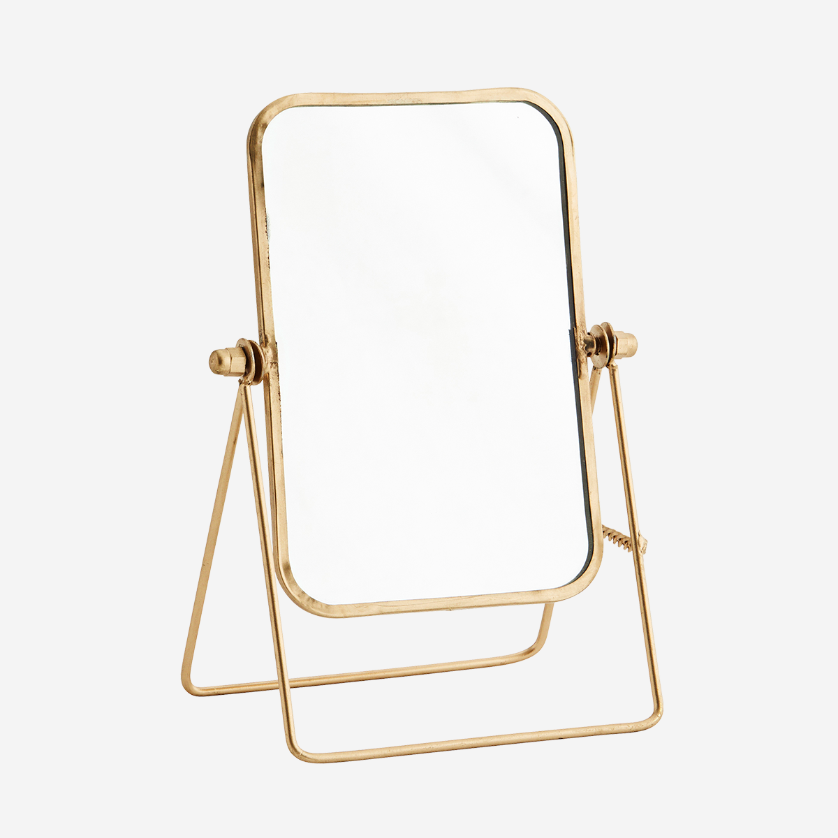 Standspiegel Gold