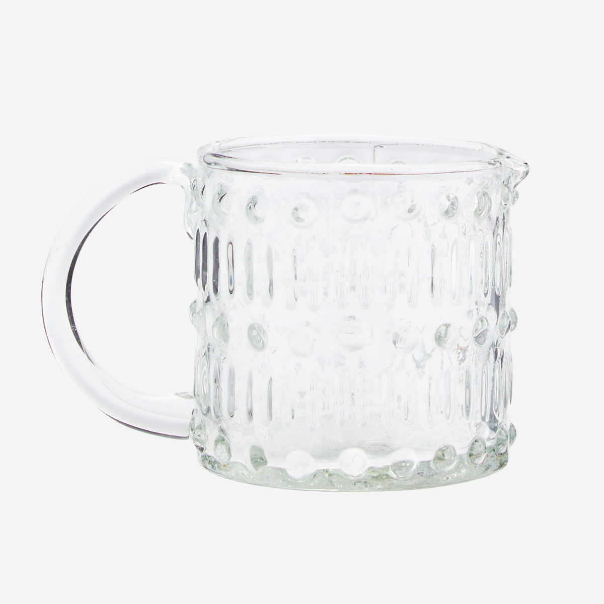 Glas Tasse Dots Ø 8 cm