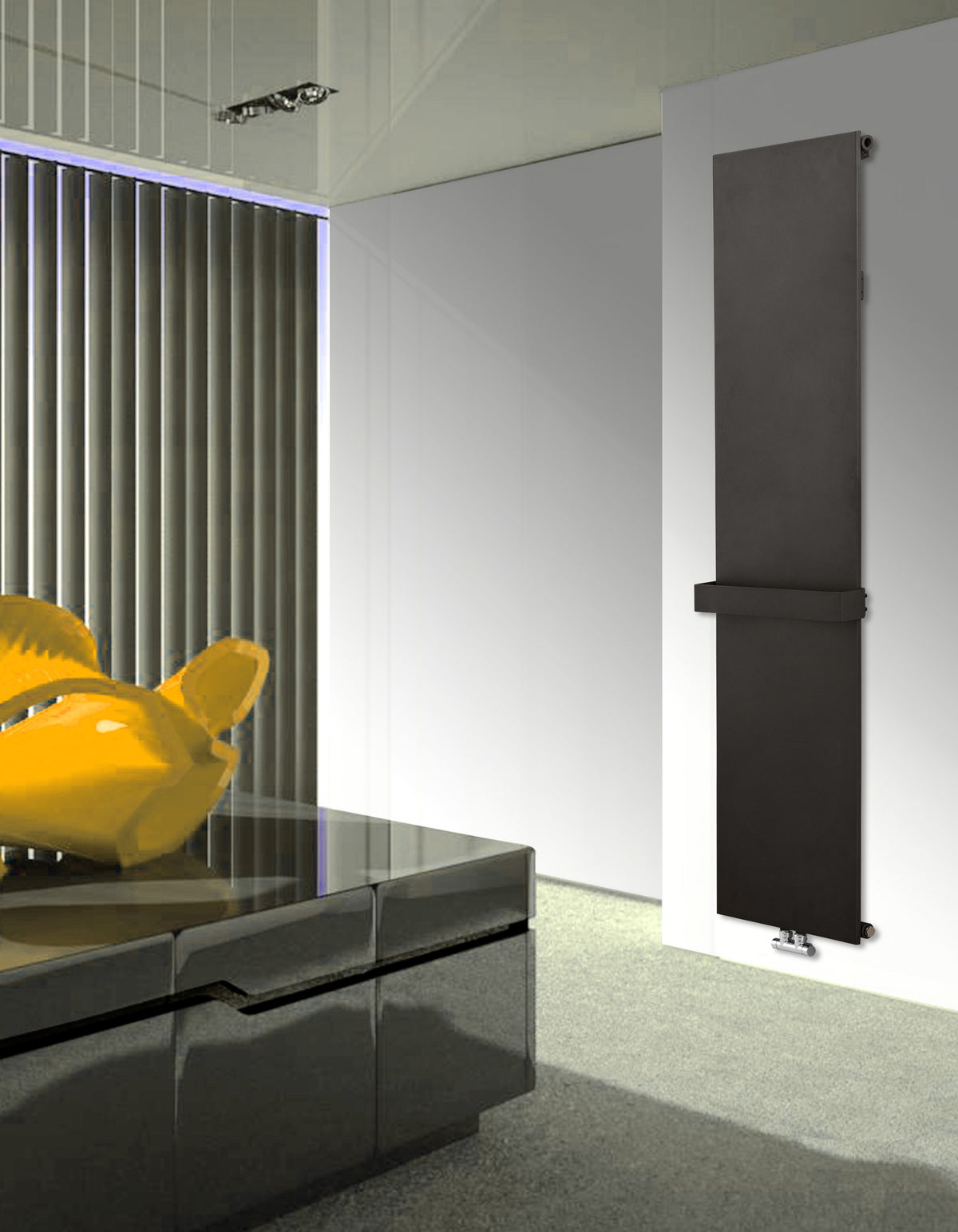 Design radiator Neustadt anthracite