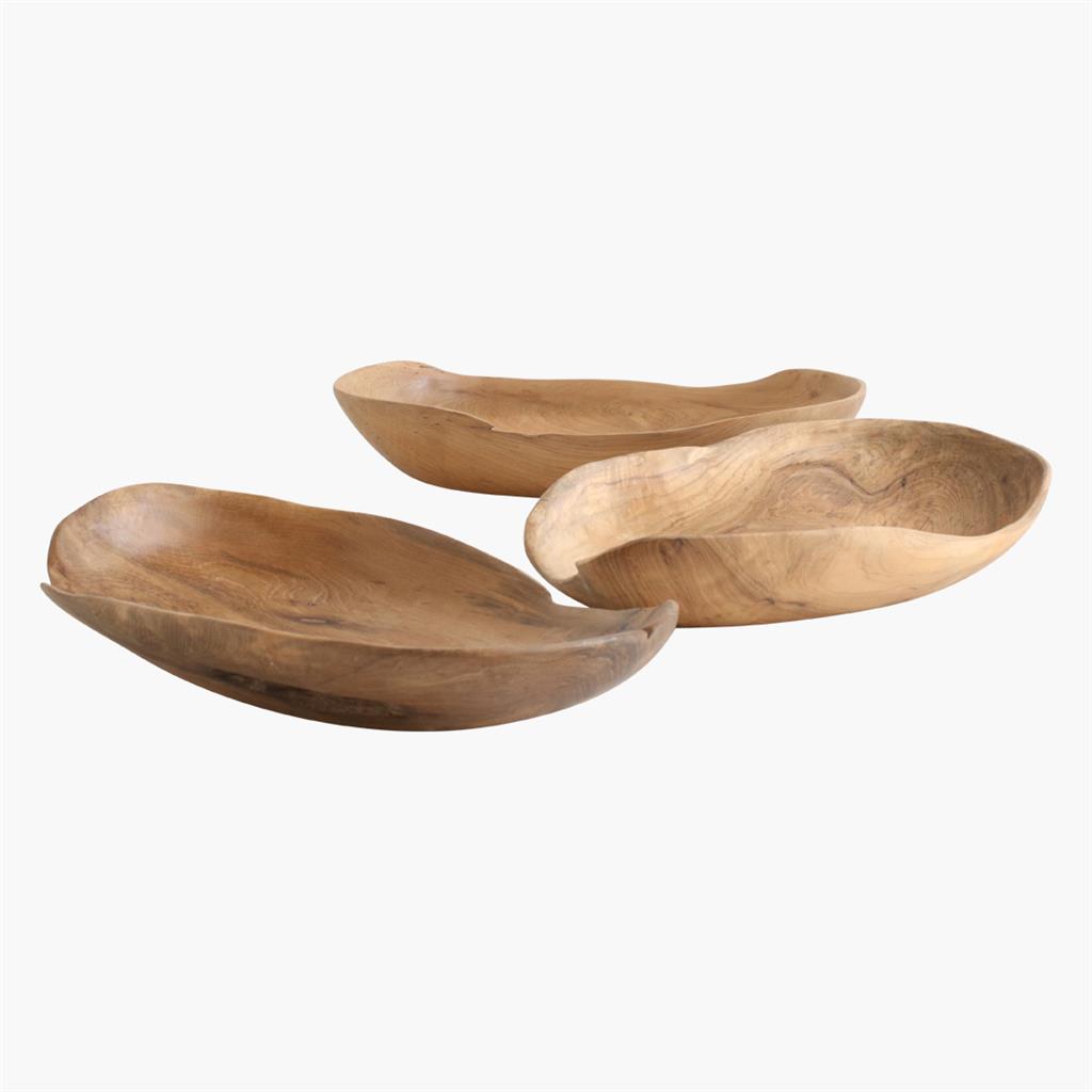 Teak Schälchen
