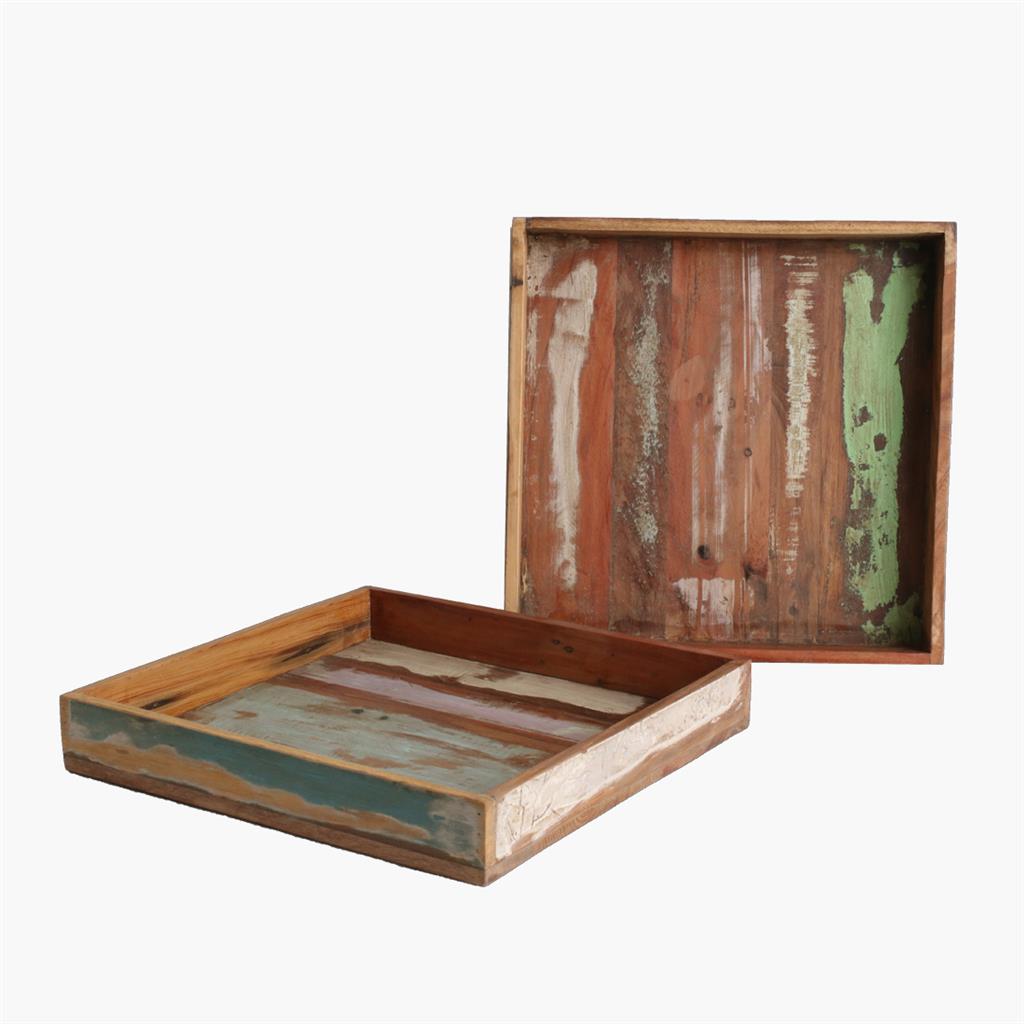 Scrapwood Square Tray